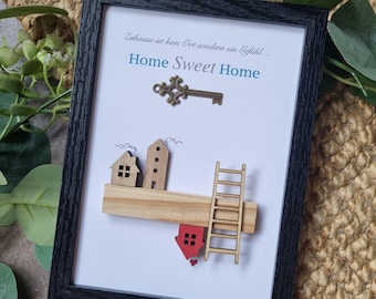 Housewarming gift, special gift for the topping-out ceremony, home gift, moving into a new house, housewarming souvenir