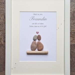 Best friend, favorite person, girlfriends, sister, gift, colleague, best friends, friendship, stone picture, DinA4 customizable