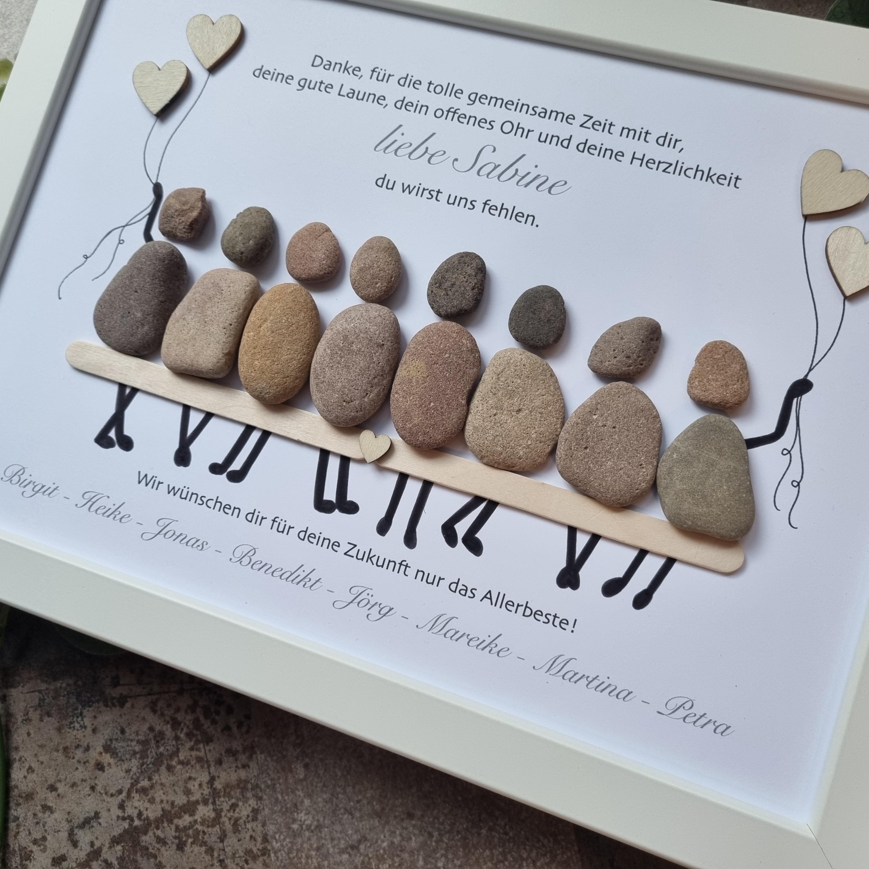 Personalisiertes Abschiedsgeschenk für Kollegin, Firmen Abschied ...