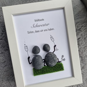 sister, sisters, sister, sisters, best sister, gift, siblings, stone picture, sister heart, favorite person