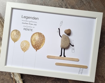 Retirement gift, farewell colleague, retirement gift, special farewell gift, personalized retirement gift