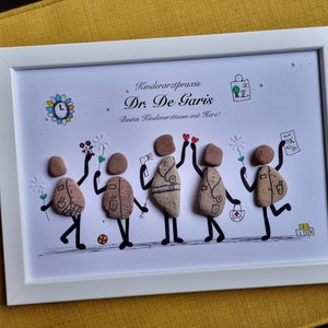Pediatrician, pediatrician&#39;s office, best pediatrician, doctor, thank you, doctor gift, gift, Christmas gift, thank you, stone picture, customizable