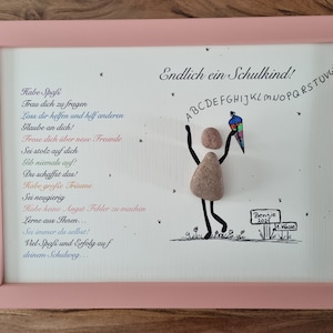 Gift for the start of school, special gift for school enrollment, finally a school child, school enrollment gift, personalized gift for school child, 1st grade