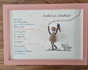 Gift for the start of school, special gift for school enrollment, finally a school child, school enrollment gift, personalized gift for school child, 1st grade