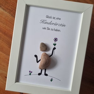 Pediatrician, best pediatrician, doctor, children, Christmas gift pediatrician, thank you, doctor gift, gift, stone picture