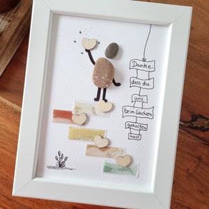 Educator, childminder, thank you, daycare farewell, thank you, daycare, educator gift, expulsion, stone picture