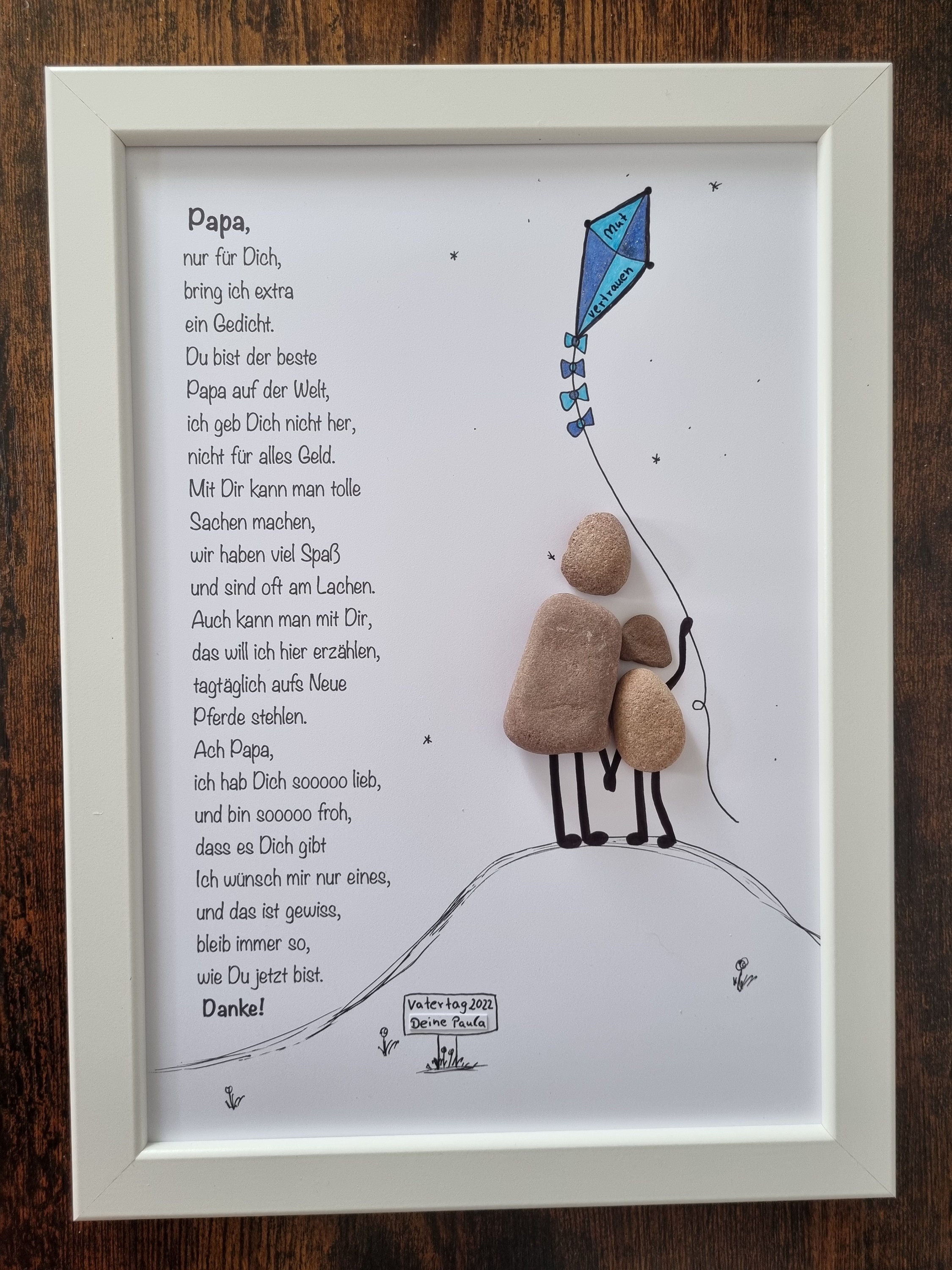 Personalisierte Sonnenblende (2 Stücke) | Mit Foto oder Text | 44x39 cm |  Geschenkidee zum Vatertag