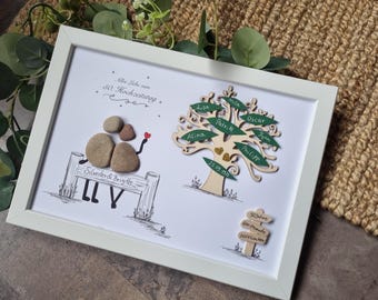 Wedding gift, golden wedding anniversary gift, special 50th anniversary gift, personalized golden wedding anniversary gift, 50th wedding anniversary