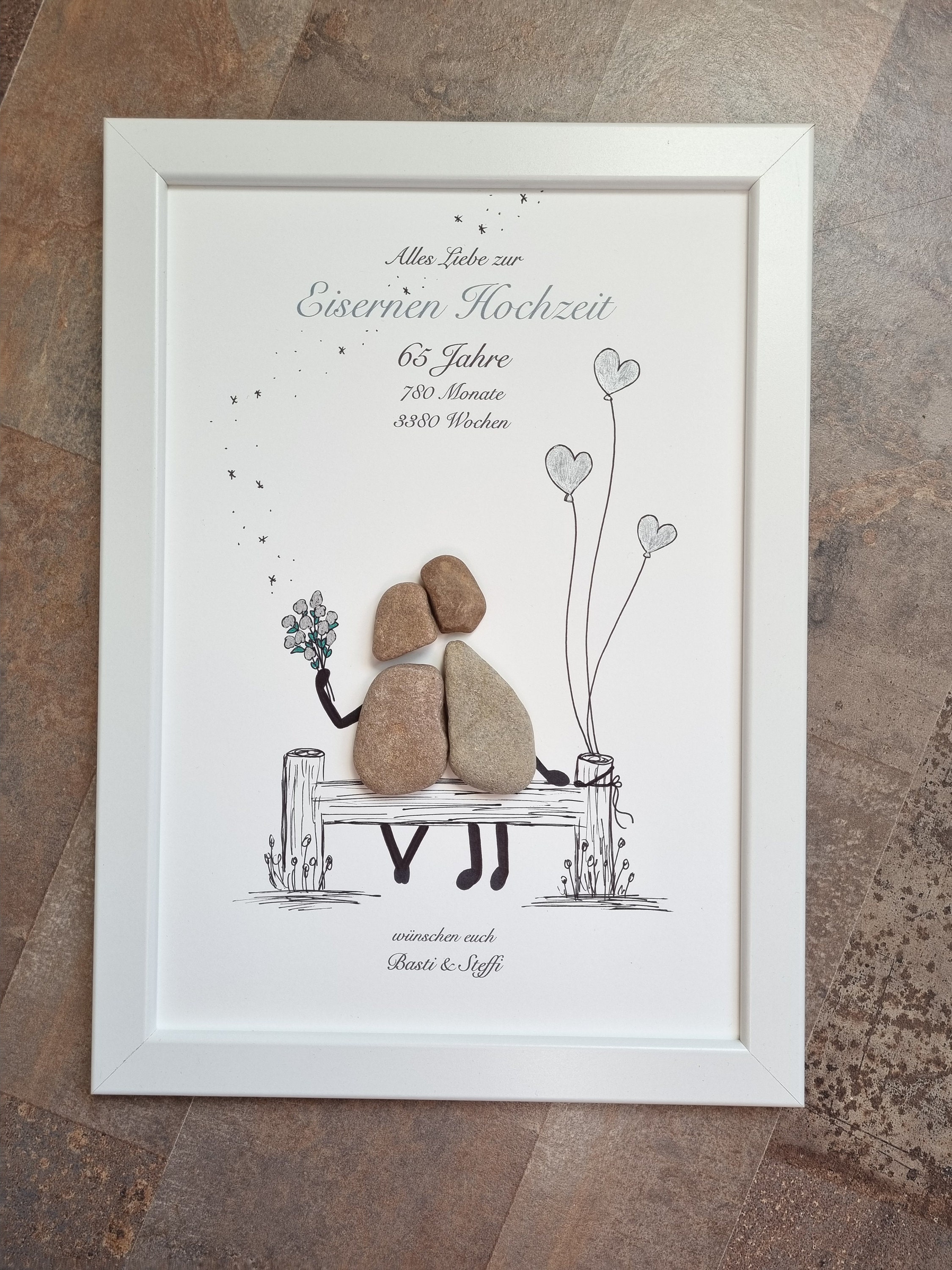 Eiserne Hochzeit, 65 Jahre, Brautpaar, Liebe, 65. Hochzeitstag