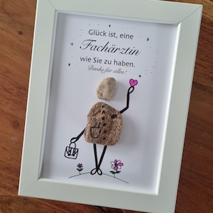 Especialista, especialista en regalos, mejor médico, médico, médico de familia, regalo médico, regalo médico, para el mejor médico, práctica, regalo, cuadro de piedra