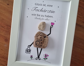 Specialist doctor, gift specialist, best doctor, doctor, family doctor, gift doctor, doctor gift, for the best doctor, practice, gift, stone picture