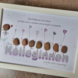 Best friend, favorite person, girlfriends, sister, gift, colleague, best friends, friendship, stone picture, DinA4 customizable