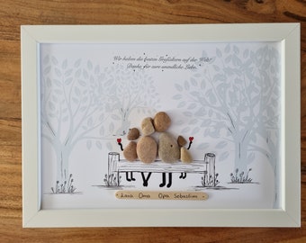 Gift for grandparents, special gift for grandma and grandpa, personalized Easter gift, birthday gift for grandma, gift for grandpa