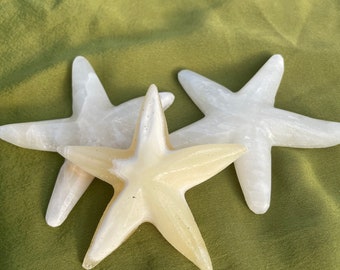 Lemon Calcite Starfish