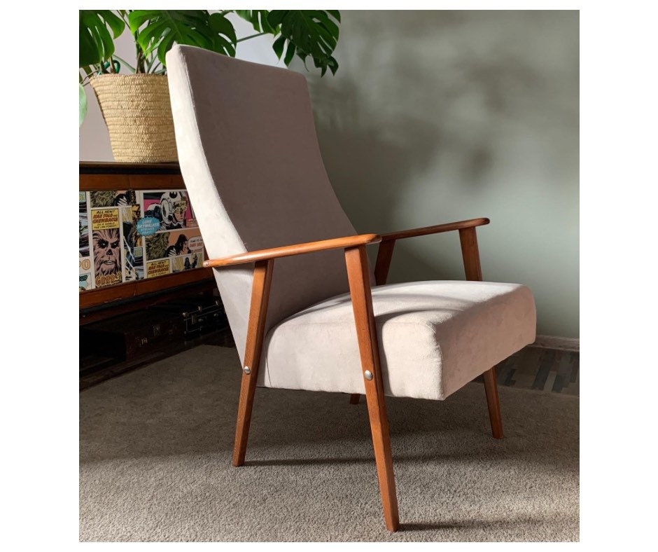 Mid century Sweden Teak Armchair