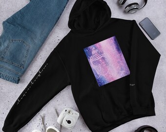 Everything is always working out for me, Buddha, Sacred Geometry Unisex Hoodie