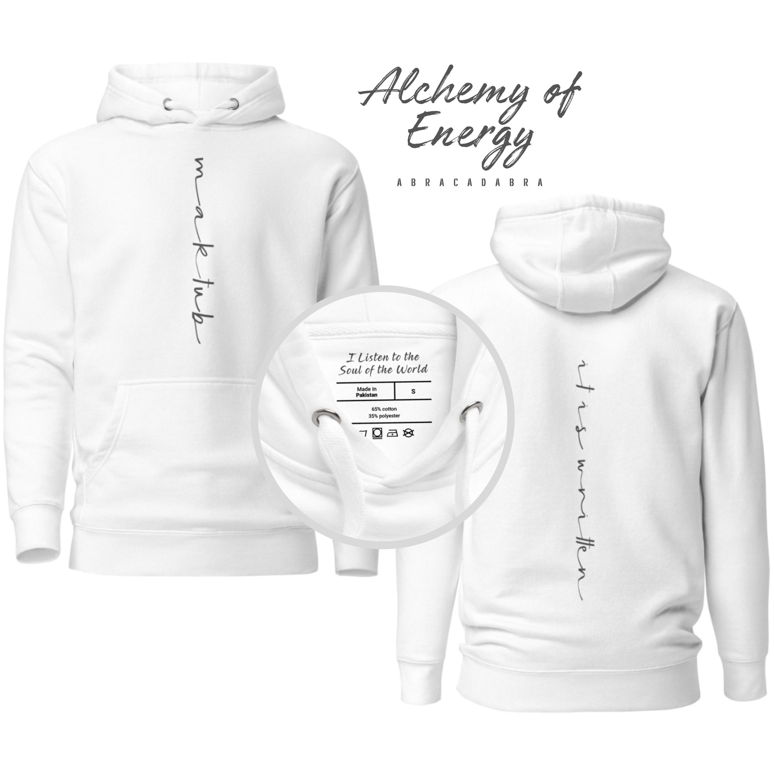 MAKTUB HOODIE ブラック Sサイズ mak·toob/ hoodies Arabic: مكتوب 