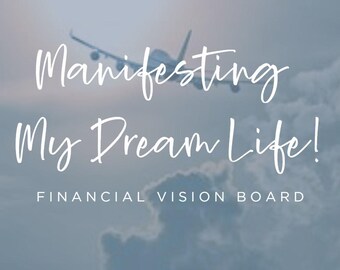 Manifesting Dream Life Calculator - Financial Vision Board + Tracker - Download now and find out what your detailed dream life looks like!