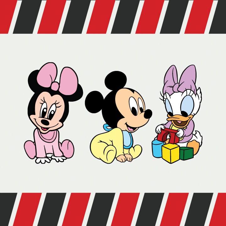 Download baby Mickey Mouse svg baby Minnie Mouse cutting files baby ...