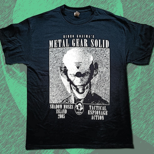 Hideo Kojima's Metal Gear Solid Gray Fox T Shirt