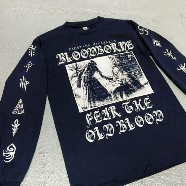 Hidetaka Miyazaki's Bloodborne Soulsborne Longsleeve shirt