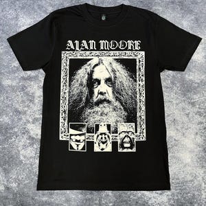 Alan Moore Comic Legende T-Shirt, Gothic Fan Geschenk