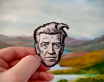 David Lynch-geborduurde patch