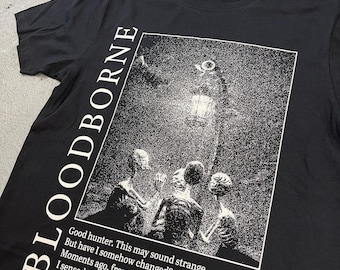 Bloodborne - T-shirt chasseur et messager de lampe