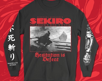 Hidetaka Miyazaki's Sekiro - Shadows Die Twice shirt met lange mouwen