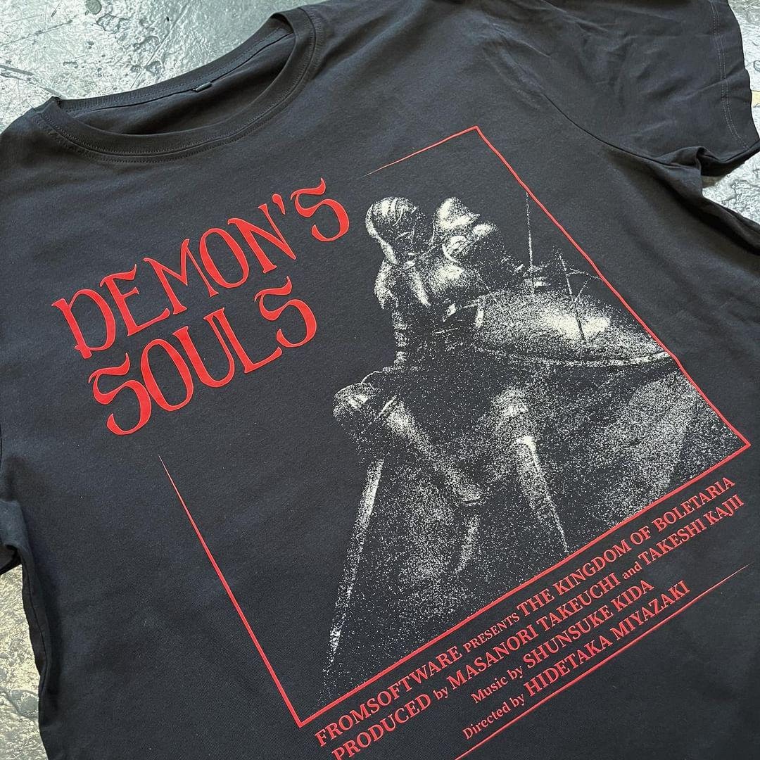 The Kingdom of Boletaria - Demon's Souls Soulsborne T-shirt - Etsy