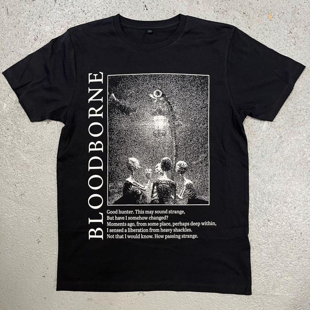 Bloodborne Hunter and Lamp Messengers T-shirt