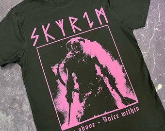 SKYRIM - Elder Scrolls - Dragon Born T-shirt