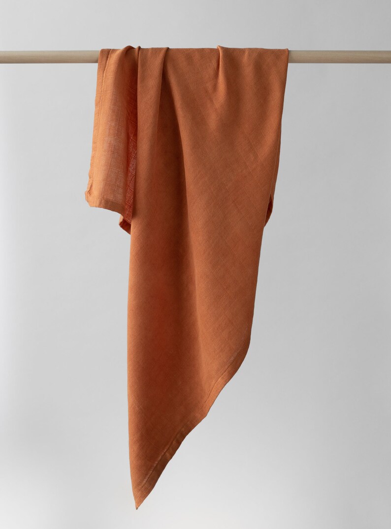 Organic Swaddle Blanket for Baby. Naturally Dyed. Etsy Canada