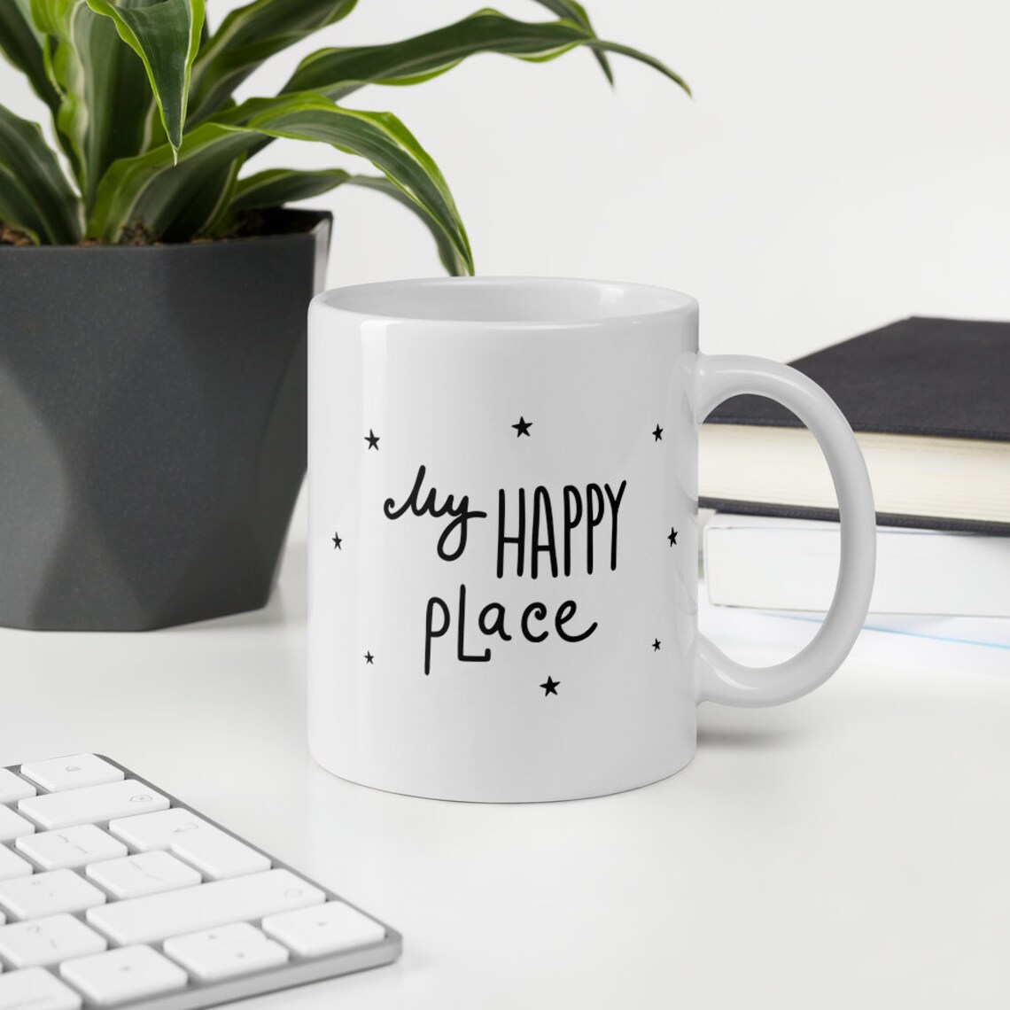 My Happy Place Mug/ Inspirational Mug/ Inspirational Gift/ Etsy