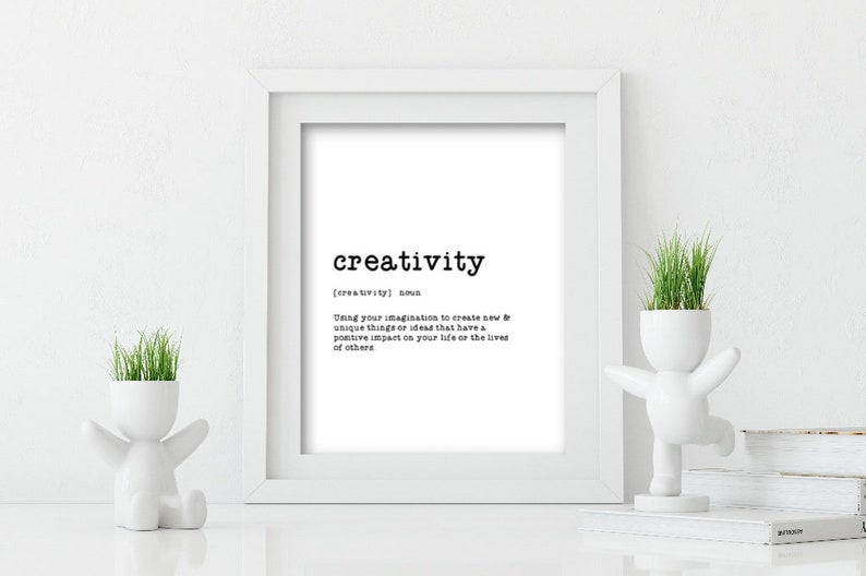Creativity Printable, Printable Art, Inspirational Art, Art for Women ...