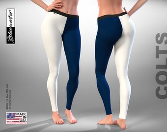 SPRING SALE! 90+ Colors Leggings - NFL - Indianapolis Colts Red, Black, Green, Blue, White, Silver, Gold, Navy, Teal, Orange, Grey