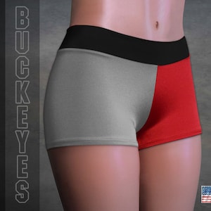 Booty Shorts Ohio State Buckeyes Fan Wear!