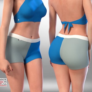 90+ kolorów NFL Booty Shorts, Detroit Lions czerwony, czarny, zielony, niebieski, biały, srebrny, złoty, granatowy, turkusowy, pomarańczowy, szary