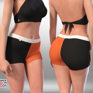 90+ kolorów NFL Booty Shorts, Cincinnati Bengals czerwony, czarny, zielony, niebieski, biały, srebrny, złoty, granatowy, turkusowy, pomarańczowy, szary