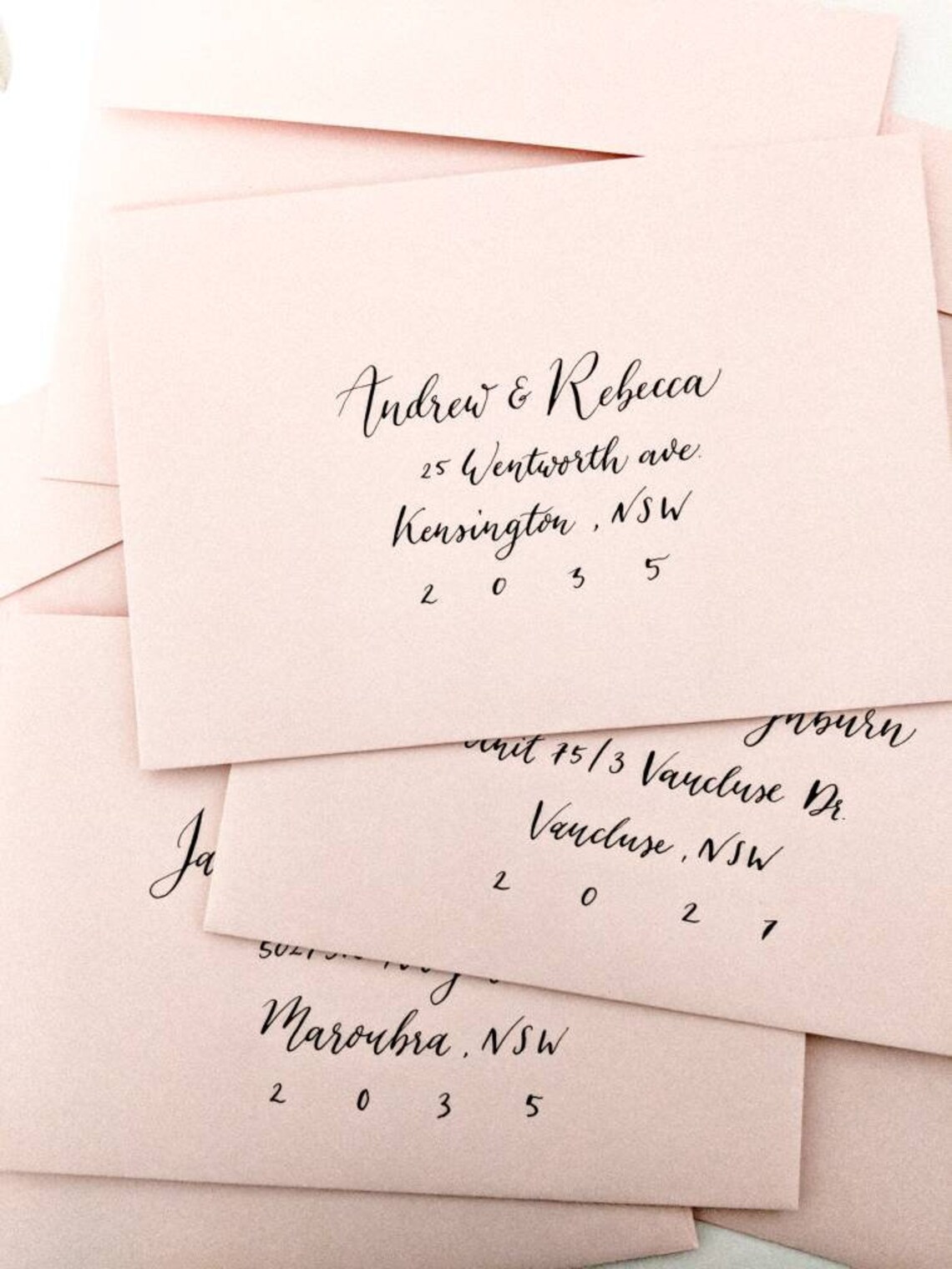 Adresse de l'enveloppe en anglais seulement Adresse Etsy France