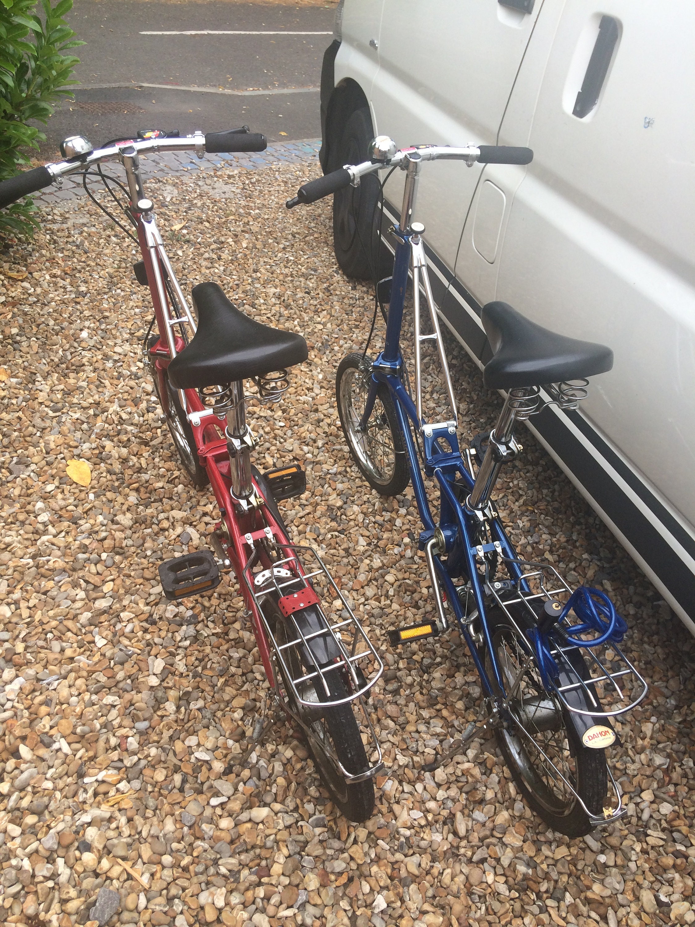 vintage dahon folding bike