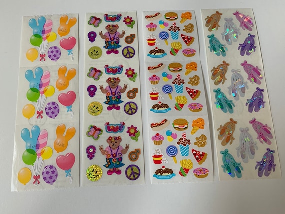 Scooby Doo Fuzzy Stickers By SandyLion, Includes 12 Stickers, New In  Package!