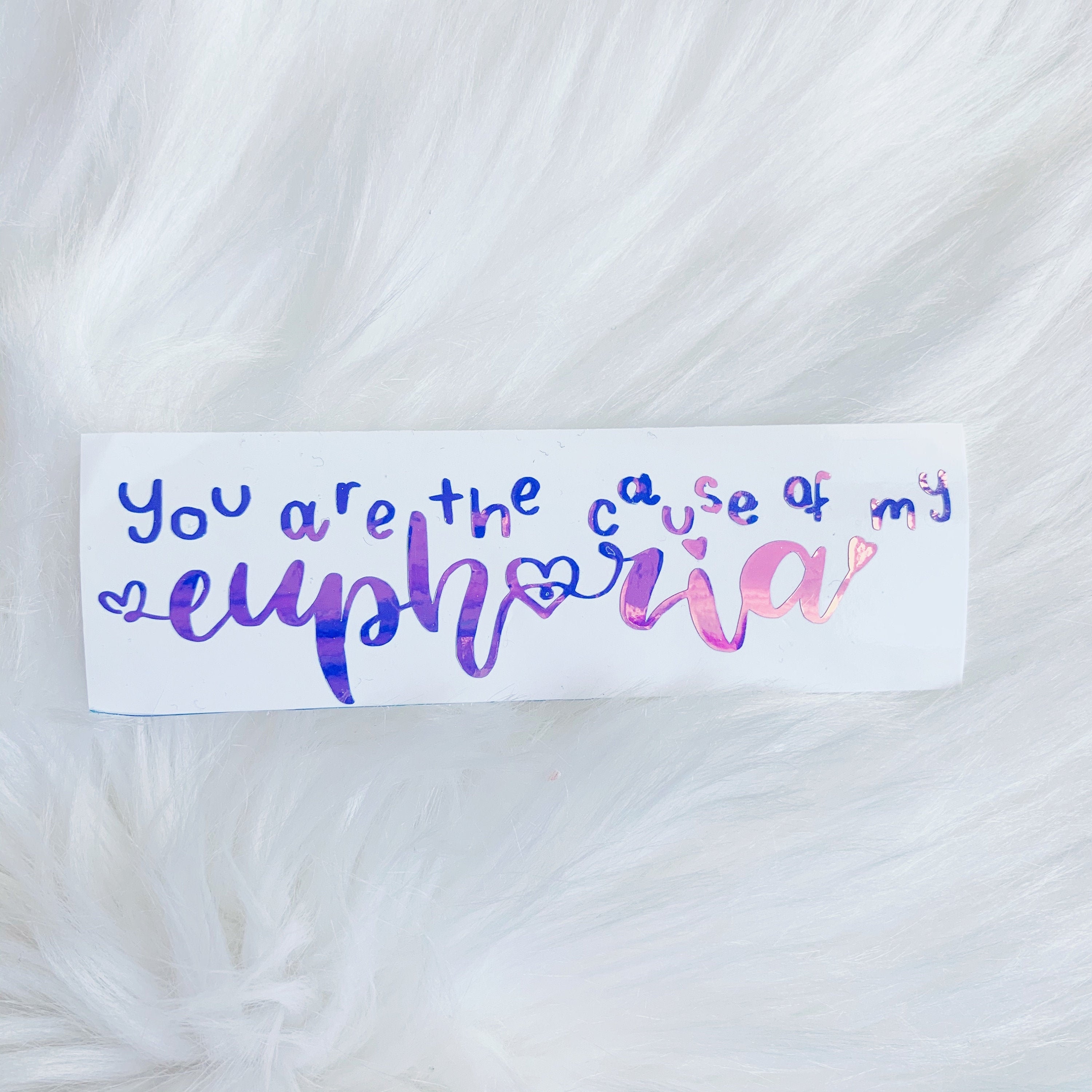 Car Decal Custom Vinyl Quotes Inspiring Sayings Holographic Decals