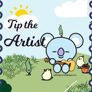 Propina al artista <3 !!!