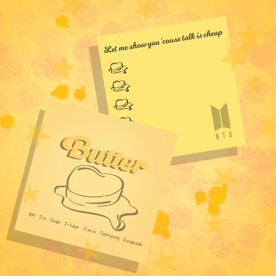 BTS Butter Poster Bts Butter Kpop Butter BTS Wall Art Bts -  Denmark