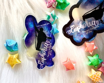 Jungkook Euphoria Acrylic Pin | Kpop Acrylic Pin | BTS Live Performance Stage