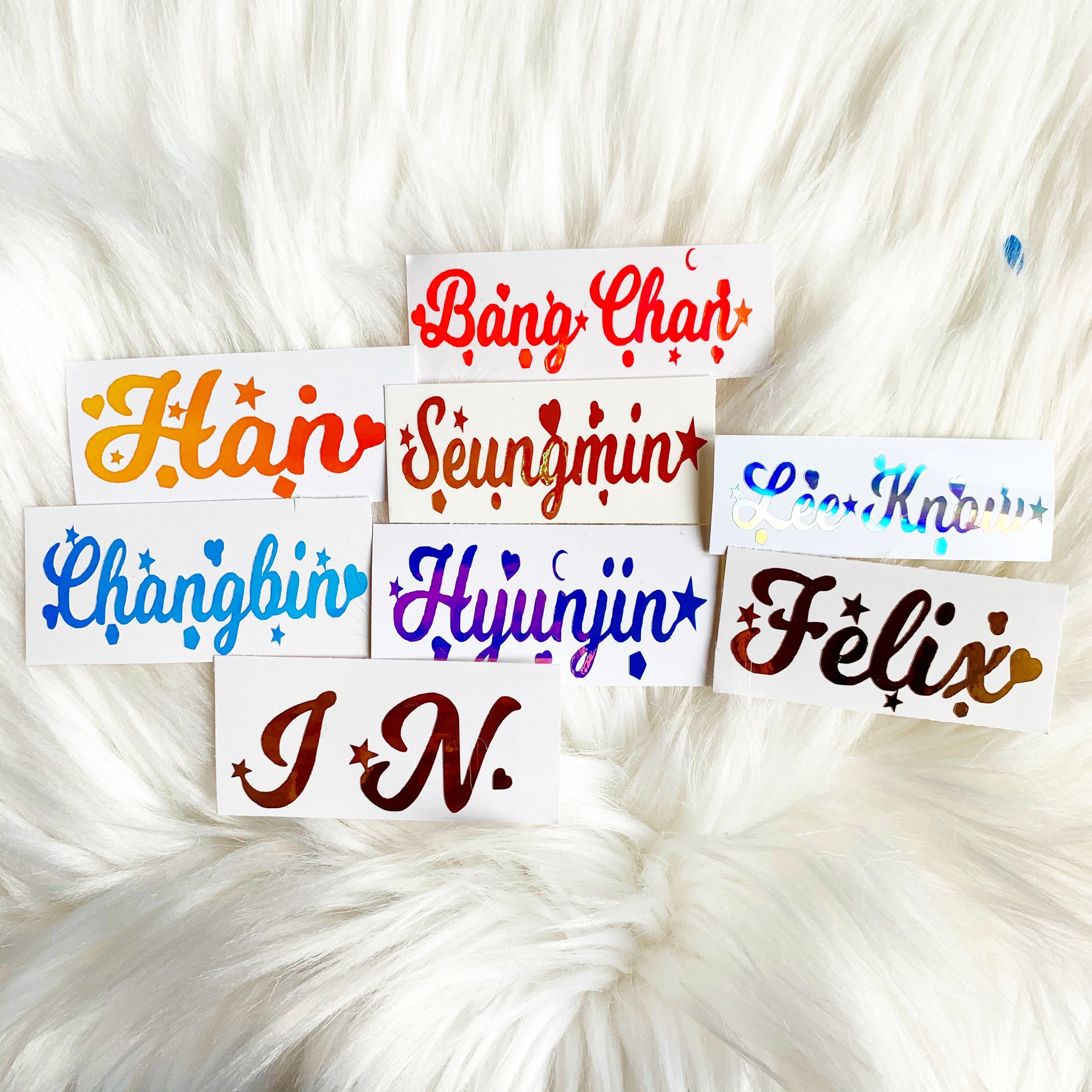 Stray Kids Vinyl Stickers- Kpop Concert Light Stick Decals