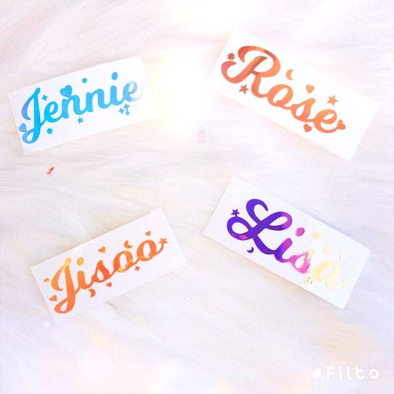 BLACKPINK☆ネームボード☆vayav オーダーページ】BLACKPINK ジェニ ネームボード - メルカリ