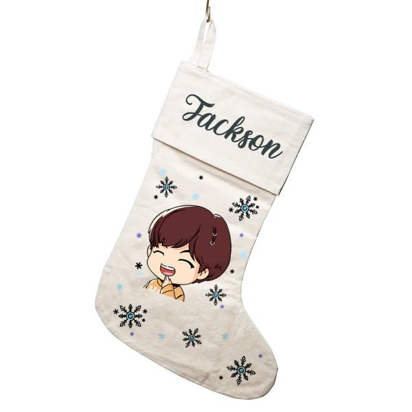 BTS Christmas Stocking, BTS Christmas, BTS Merch, K-pop Christmas, K-pop  Merch, BtS Gift, BtS Holiday, BtS Stocking Stuffer