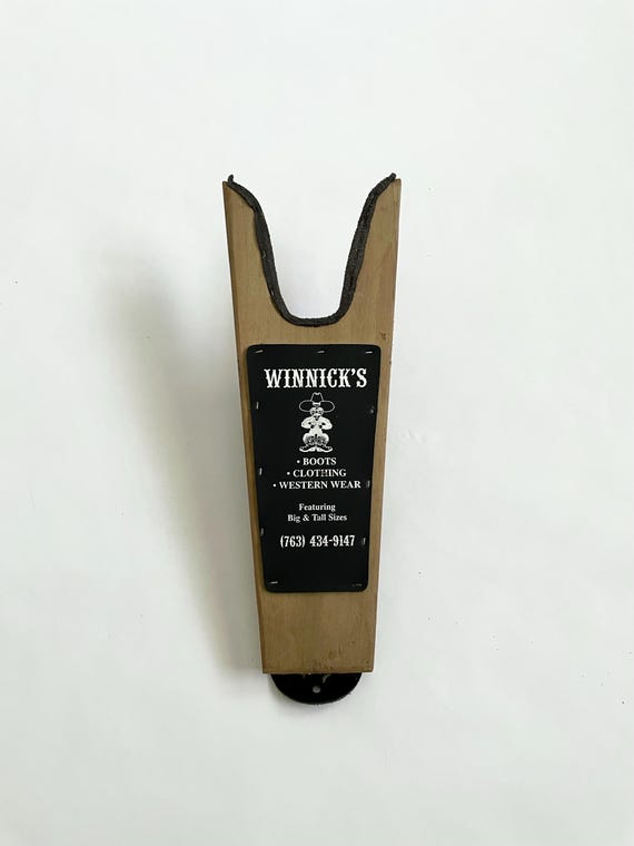 Winnick’s Store Cowboy Boot Jack - image 2